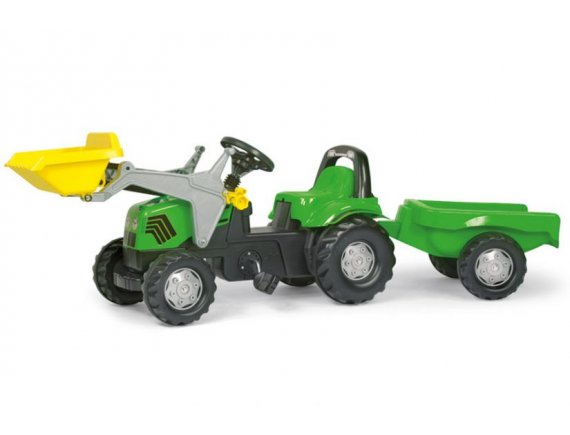 Tractor cu pedale si remorca pentru copii ROLLY TOYS 023196